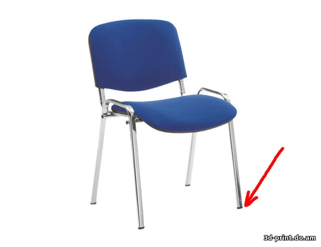 3D-модель "Заглушка в ножку стула ИЗО"