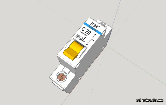 3D-модель "Автомат С20"