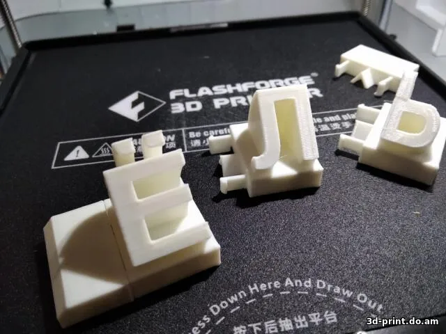 3D-модель "Русский алфавит буквы русские для опенспейса"