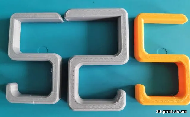 3D-модель "Крючок для сумок на край стола"