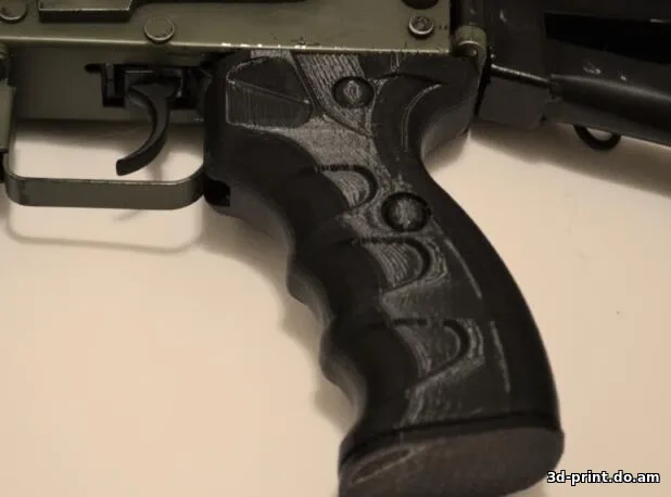 3D-модель "Пистолетная рукоять Ак 12"