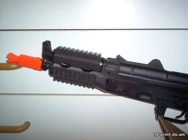 3D-модель "Тактическое цевье для AKС74У"