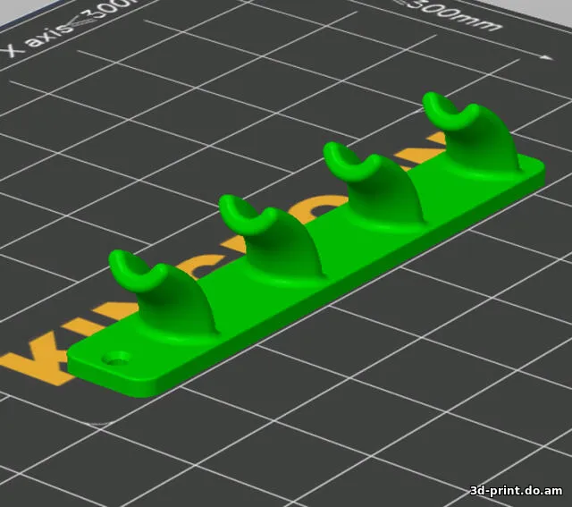 3D-модель "Крючки для проводов"