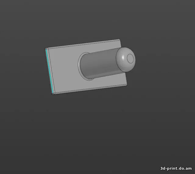 3D-модель "Штамп грозного начальника "Х****! ПЕРЕДЕЛАЙ!""