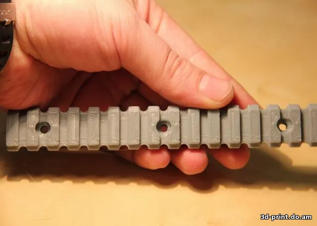 3D-модель "Планка Пикатинни"