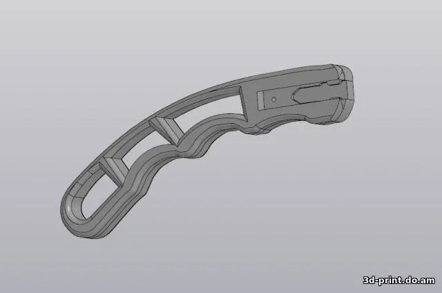 3D-модель "Ручная пила на полотнах електоро лобзика"