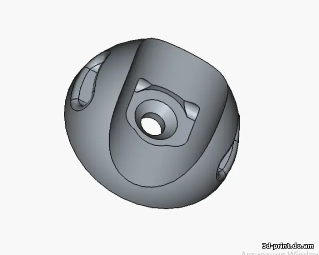 3D-модель "Площадка для стяжки кабеля"
