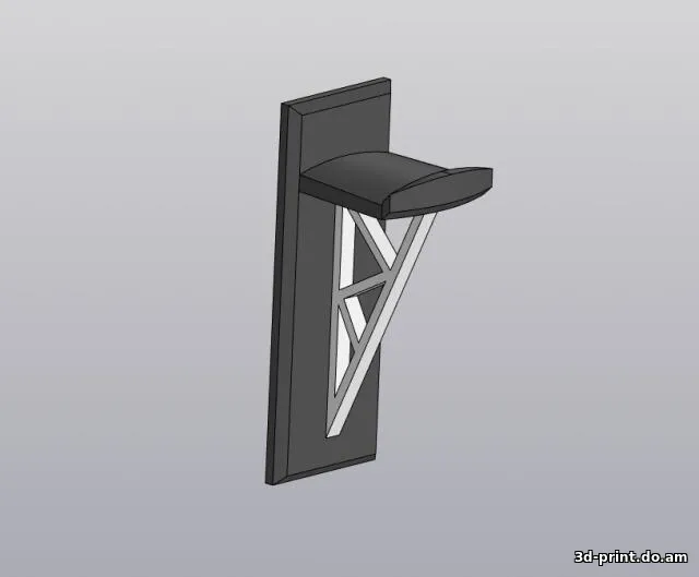 3D-модель "Крючок для наушников 2"
