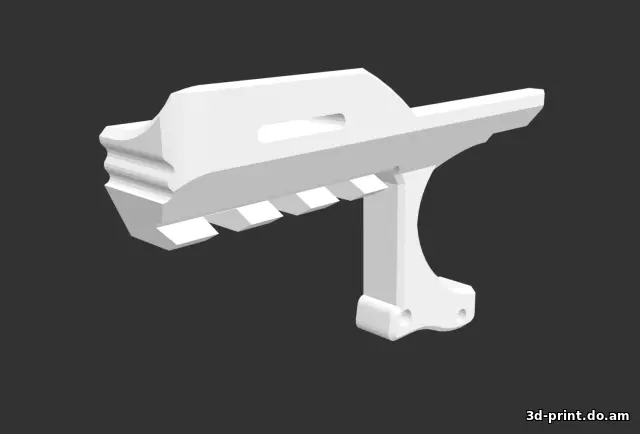 3D-модель "Планка "Пикатини" на пистолет Макарова"