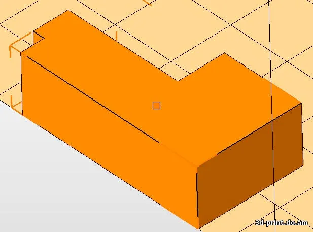 3D-модель "Упор камеры хоп ап, для ак серии от цимы"
