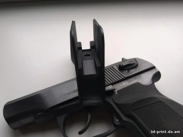 3D-модель "Рукоять ПММ, ИЖ-71-100, МР-654-к28 Duck Tail"