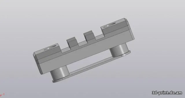 3D-модель "Боковая планка пикатини для РПК-16 от LCT"