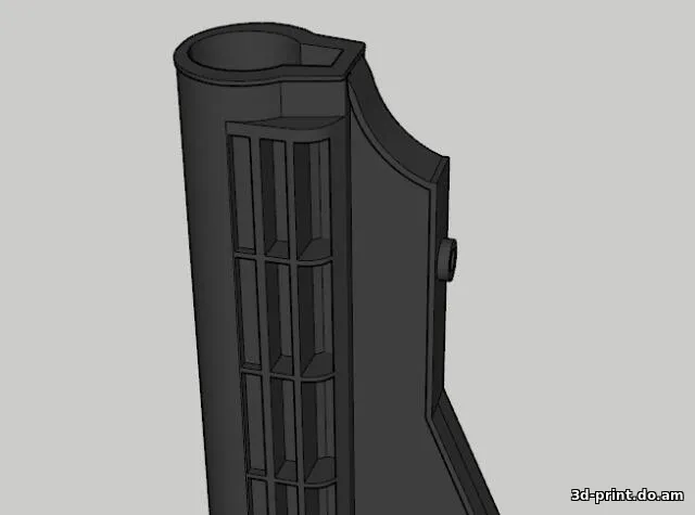 3D-модель "Приклад для МР-133/Remington 870 и др."