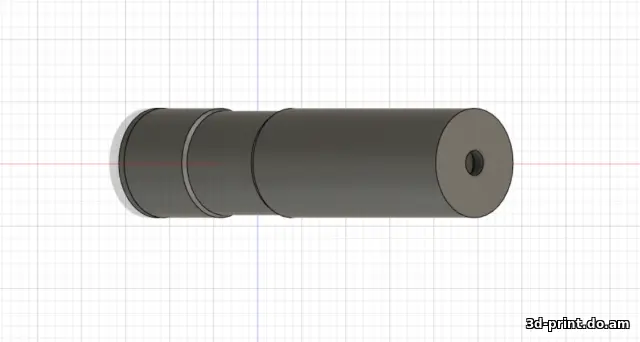 3D-модель "ДТК Кочевник (глушитель)" — STL модель для 3D-печати