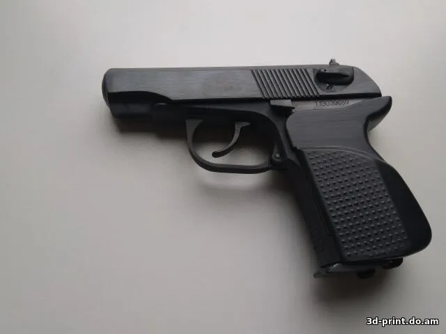 3D-модель "Рукоять ПММ, ИЖ-71-100, МР-654-к28 Duck Tail" — STL модель для 3D-печати