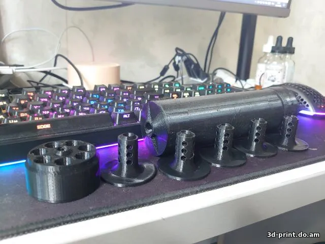 3D-модель "Саунд модератор страйкбольный. Для cyma ак-105"