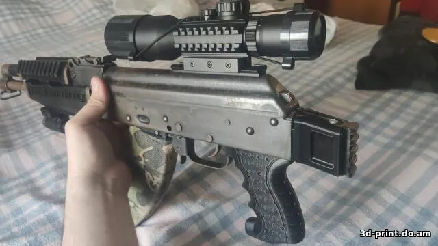 3D-модель "Цевье на АК47 и аналогичные модели автомата"