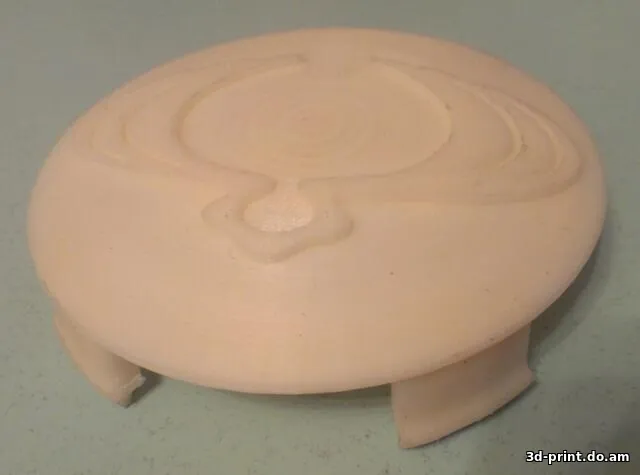 3D-модель "Колпачок SsangYong для литых дисков"