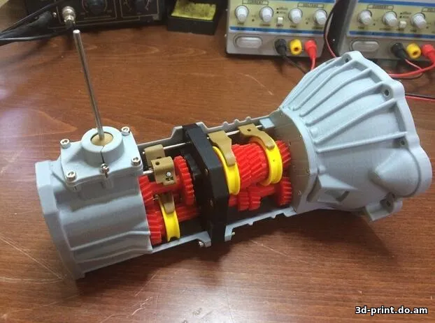 3D-модель "Коробка передач от Тойоты"