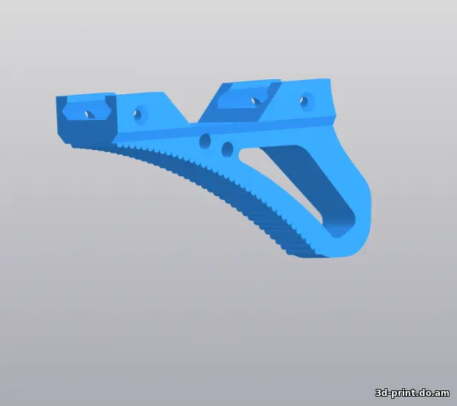3D-модель "Рукоятка / Угловое цевье"