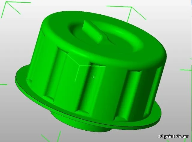 3D-модель "Ручка управления зеркалами для а/м туарег"