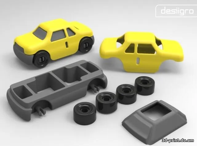 3D-модель "Автомобиль Gro-Uber"