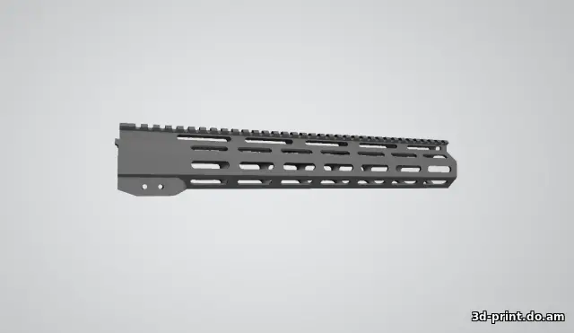 3D-модель "Цевье для страйкбольного привода М4"