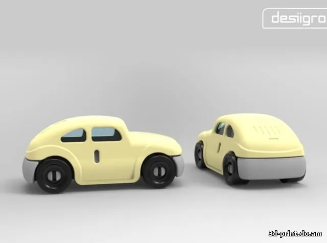 3D-модель "Автомобиль Gro-Beetle"