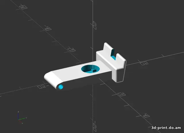 3D-модель "МР-651К прицельная планка"