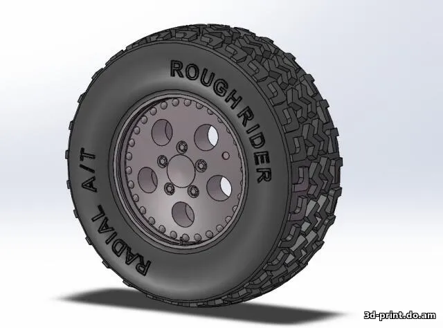 3D-модель "Колесо Jeep weel"