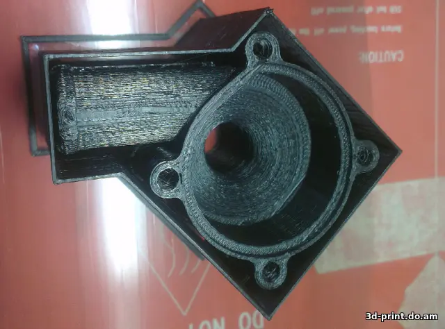 3D-модель "ТУ37.459.242-99, патрубок помпы, 351-3730010-10"