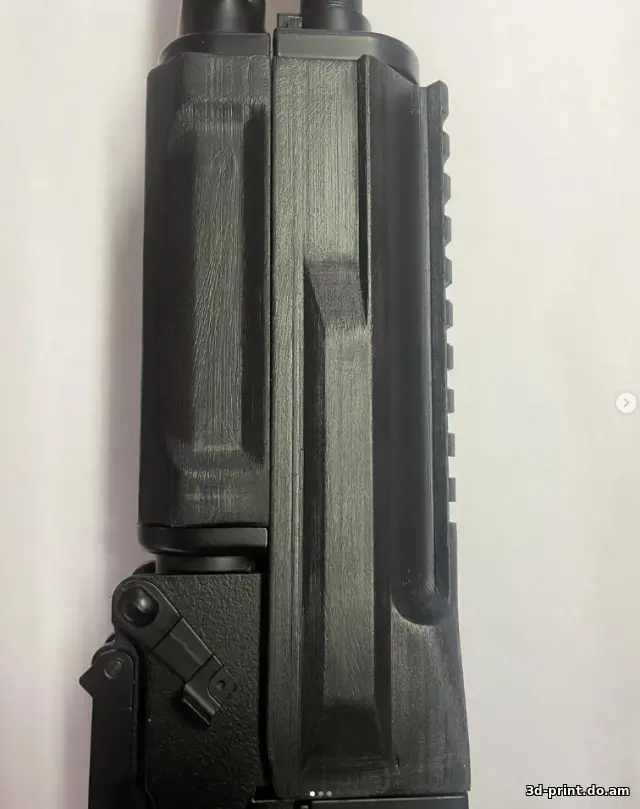 3D-модель "Цевье для страйкбольного АК-74, АК-105"