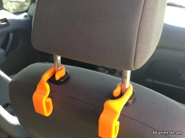 3D-модель "Держатель пакетов на подголовник"