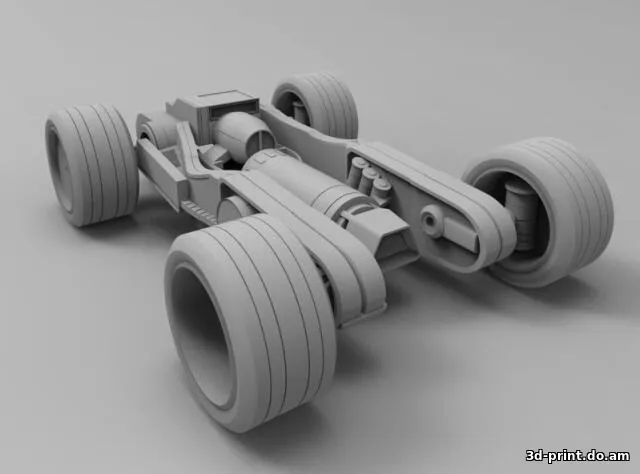 3D-модель "Модель гоночной машины"