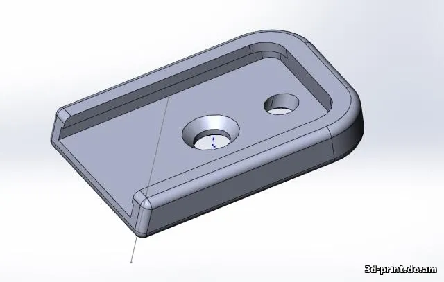 3D-модель "Пятки магазина EastCrane G17 (Форма aap01)"