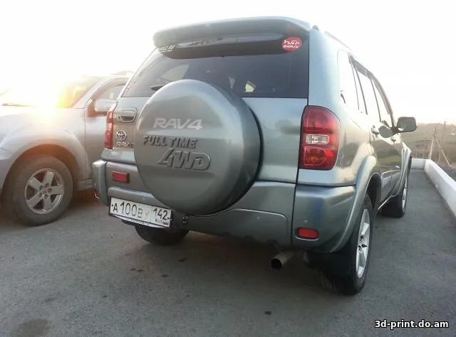 3D-модель "Логотип Toyota Full Time 4WD"