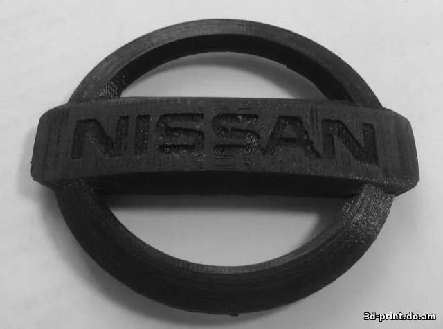 3D-модель "Шильдик Nissan на подушку 2"