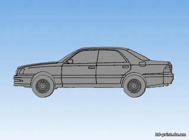 3D-модель "Toyota Crown JZS151"