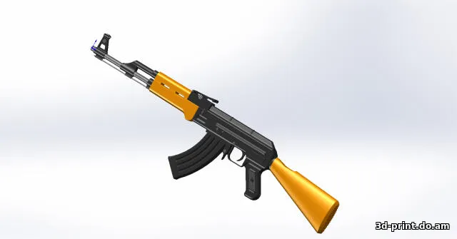 3D-модель "Автомат АК-47"