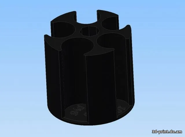 3D-модель "Монетница в подстаканник"