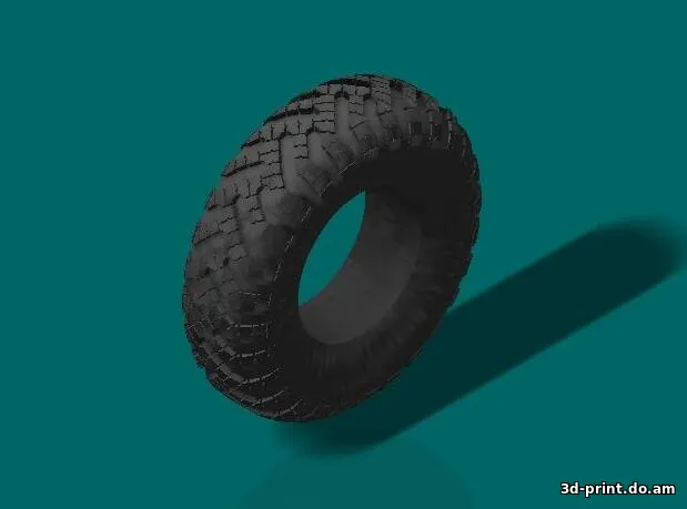 3D-модель "Покрышка для МАЗ-537"