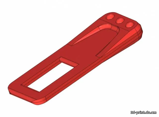 3D-модель "Заглушка ремня безо-ти"