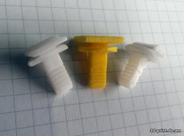 3D-модель "Клипса передней стойки Ford Focus 2"