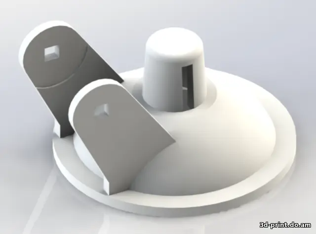 3D-модель "Деталь держателя видео регестратора"