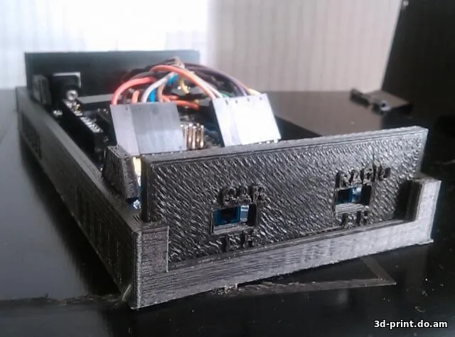 3D-модель "Корпус для Arduino и двух CAN шильдов"
