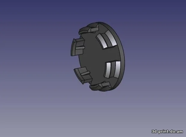 3D-модель "Заглушка литья Lada"