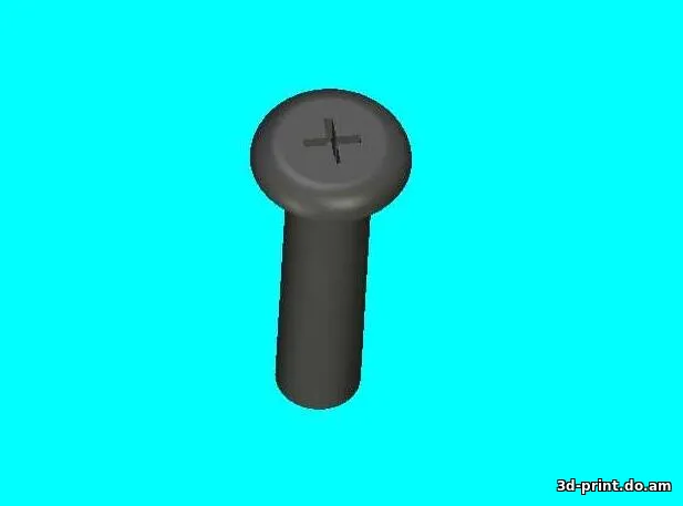 3D-модель "Наболдажник замка двери автомобиля Нива"