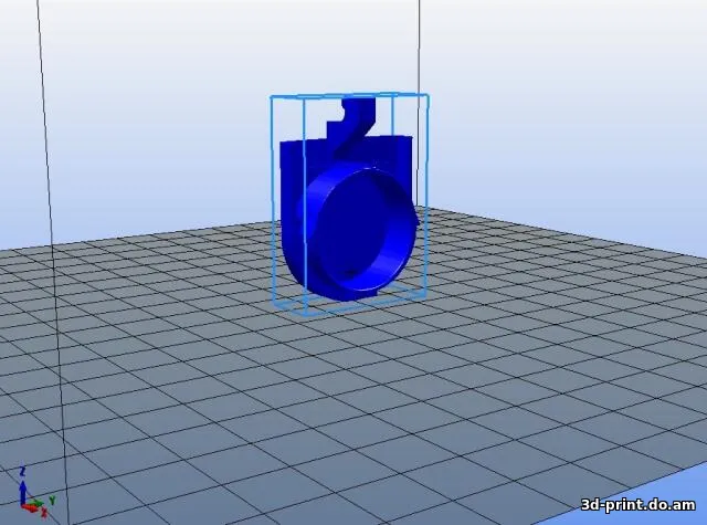 3D-модель "Заглушка дворника SUBARU"