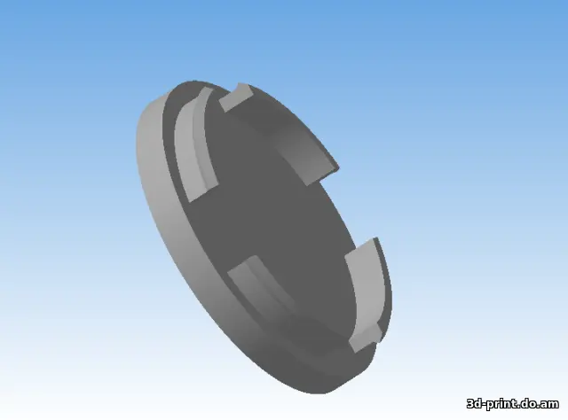 3D-модель "Колпачек для дисков Audi"