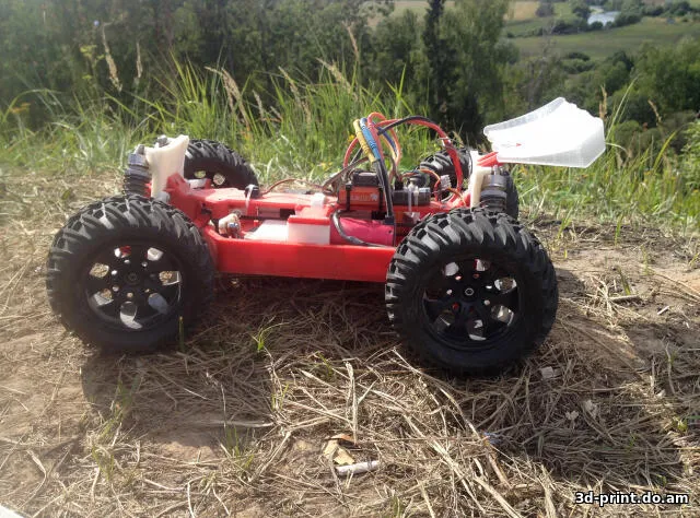 3D-модель "Радиоуправляемая модель трагги / OpenRC Truggy by NiKO"